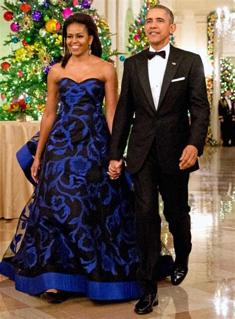 michelle Obama red carpet suit